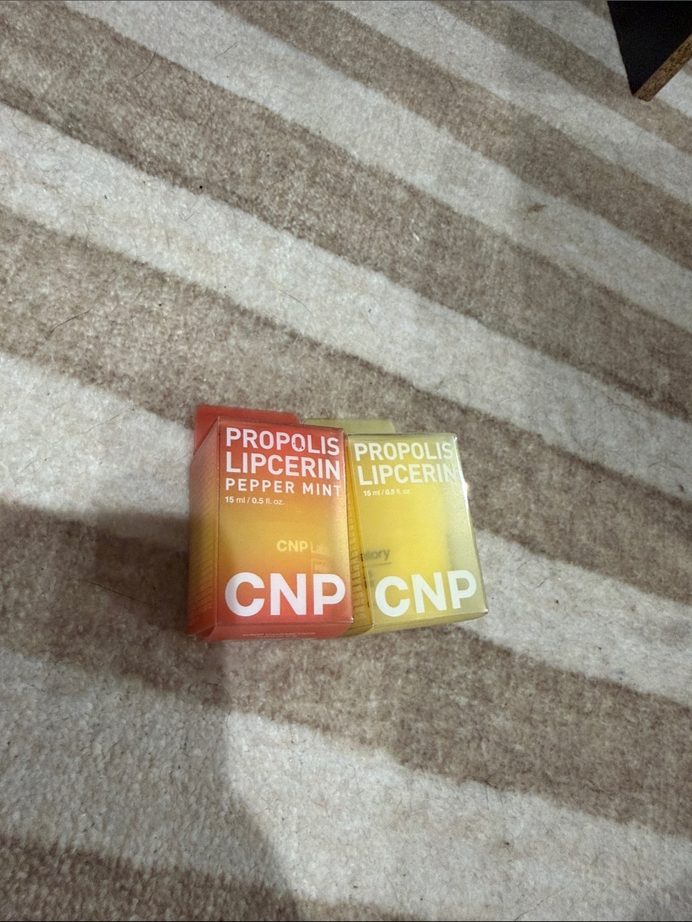 CNP Laboratory Propolis Lipcerin Lip Balm in Original and Pepper Mint